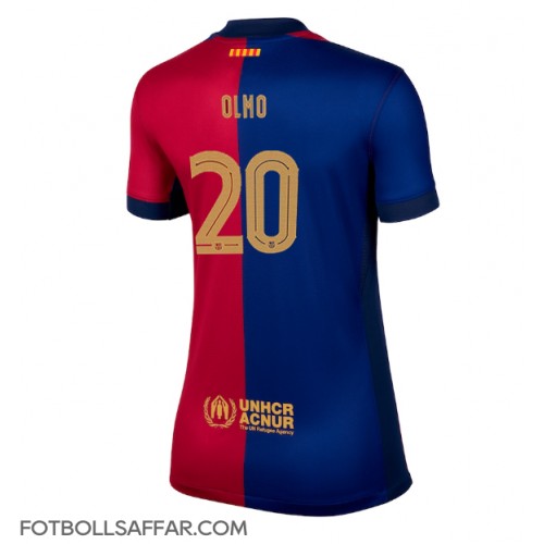 Barcelona Dani Olmo #20 Hemmatröja Dam 2024-25 Kortärmad